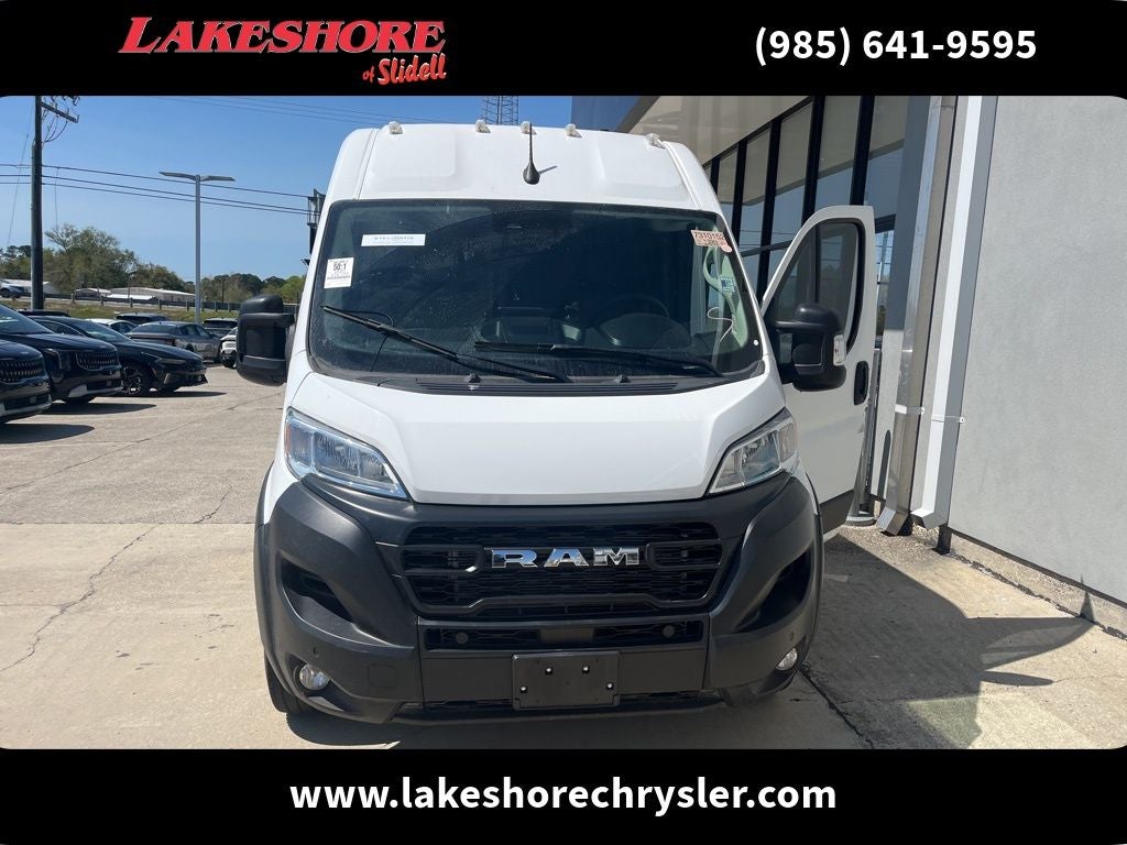 2025 RAM ProMaster 2500 Cargo Van Tradesman High Roof 136' WB w/Pass Seat
