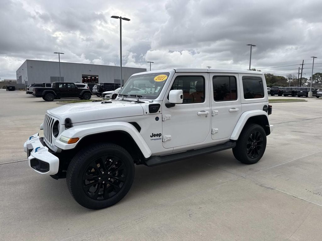 2021 Jeep Wrangler 4xe Unlimited High Altitude 4x4