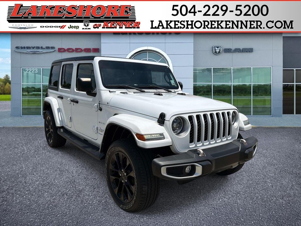 2023 Jeep Wrangler 4xe Sahara 4x4