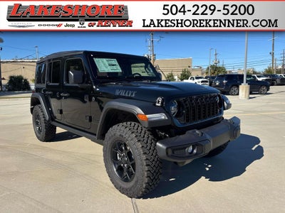 2026 Jeep Wrangler WRANGLER 4-DOOR WILLYS
