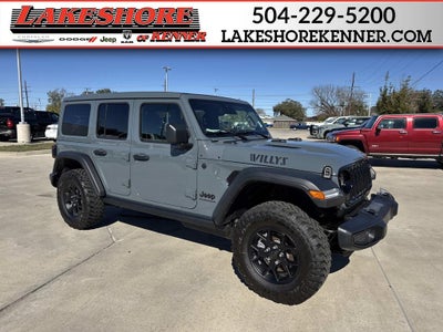 2026 Jeep Wrangler WRANGLER 4-DOOR WILLYS