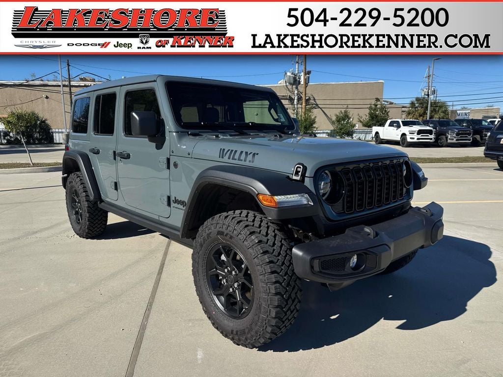2026 Jeep Wrangler WRANGLER 4-DOOR WILLYS