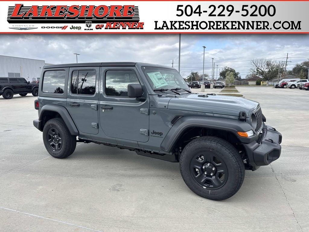 2026 Jeep Wrangler WRANGLER 4-DOOR SPORT