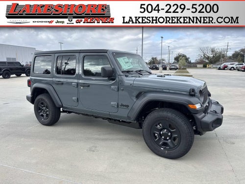 2026 Jeep Wrangler WRANGLER 4-DOOR SPORT
