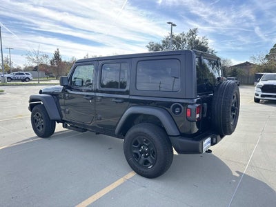 2026 Jeep Wrangler WRANGLER 4-DOOR SPORT
