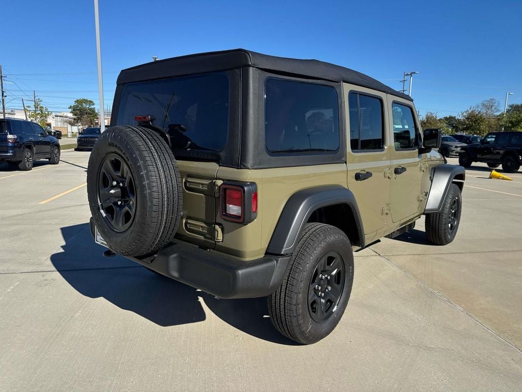 2026 Jeep Wrangler WRANGLER 4-DOOR SPORT