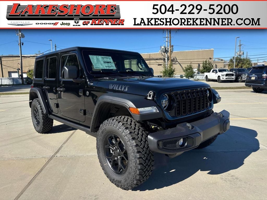 2026 Jeep Wrangler WRANGLER 4-DOOR WILLYS