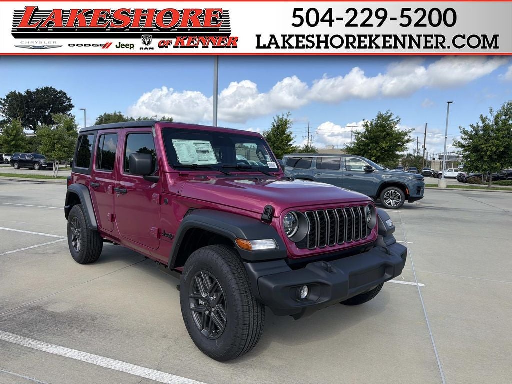 2026 Jeep Wrangler WRANGLER 4-DOOR SPORT S