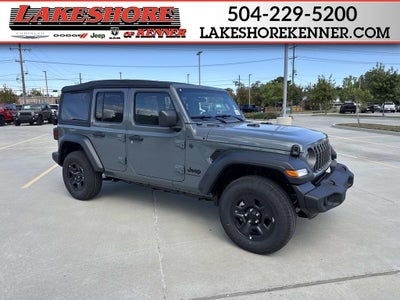 2026 Jeep Wrangler WRANGLER 4-DOOR SPORT