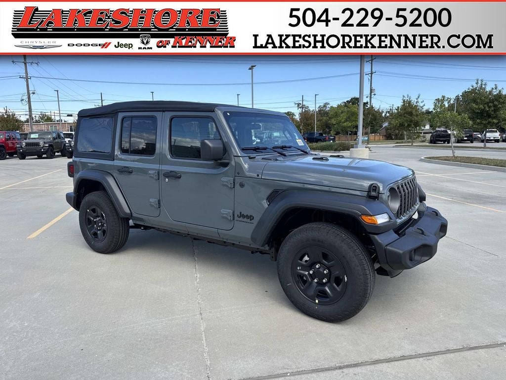 2026 Jeep Wrangler WRANGLER 4-DOOR SPORT