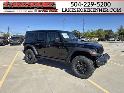 2026 Jeep Wrangler WRANGLER 4-DOOR WILLYS