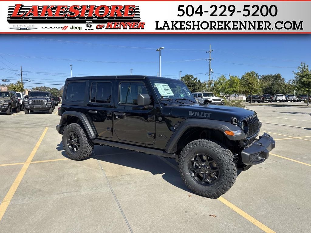 2026 Jeep Wrangler WRANGLER 4-DOOR WILLYS