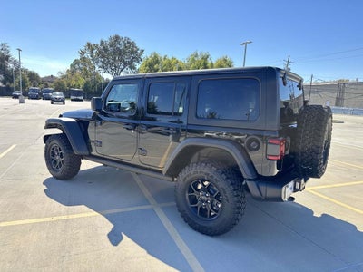 2026 Jeep Wrangler WRANGLER 4-DOOR WILLYS