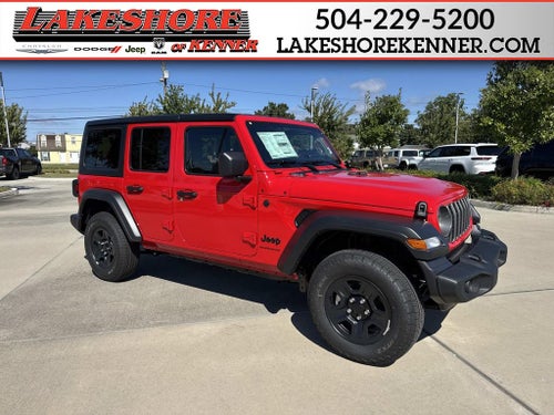 2026 Jeep Wrangler WRANGLER 4-DOOR SPORT