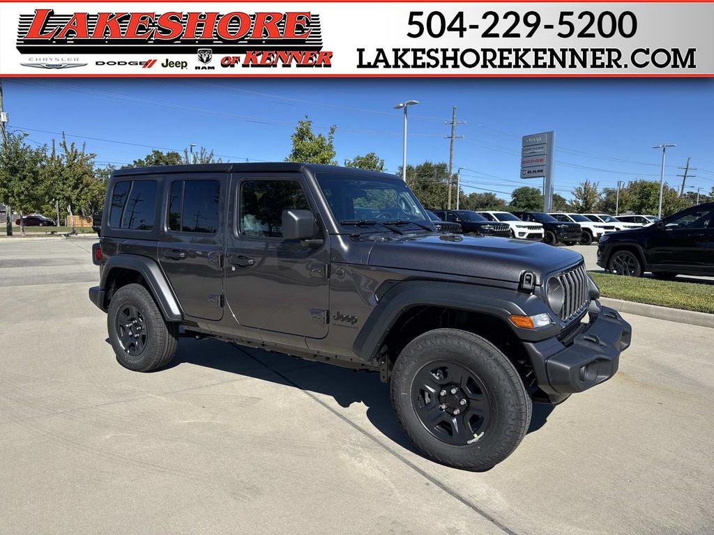 2026 Jeep Wrangler WRANGLER 4-DOOR SPORT