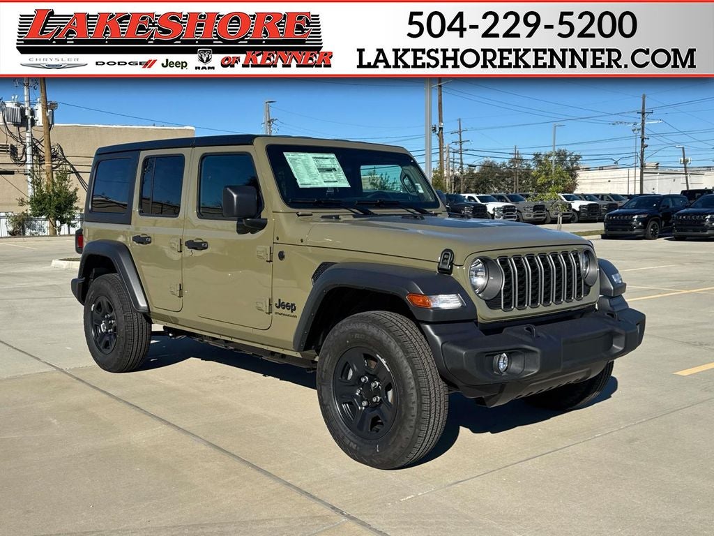 2026 Jeep Wrangler WRANGLER 4-DOOR SPORT
