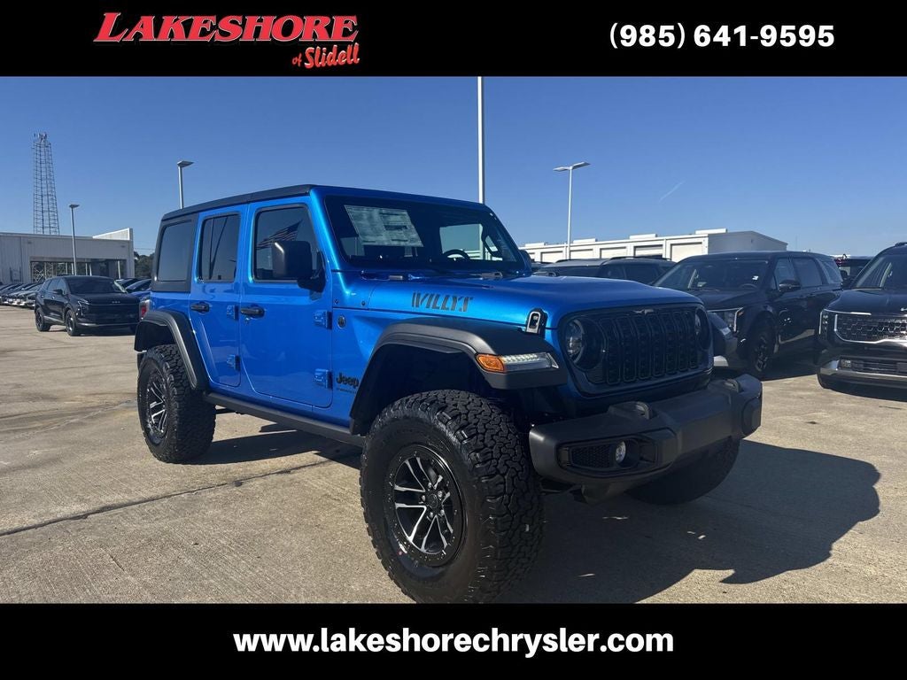 2026 Jeep Wrangler WRANGLER 4-DOOR WILLYS