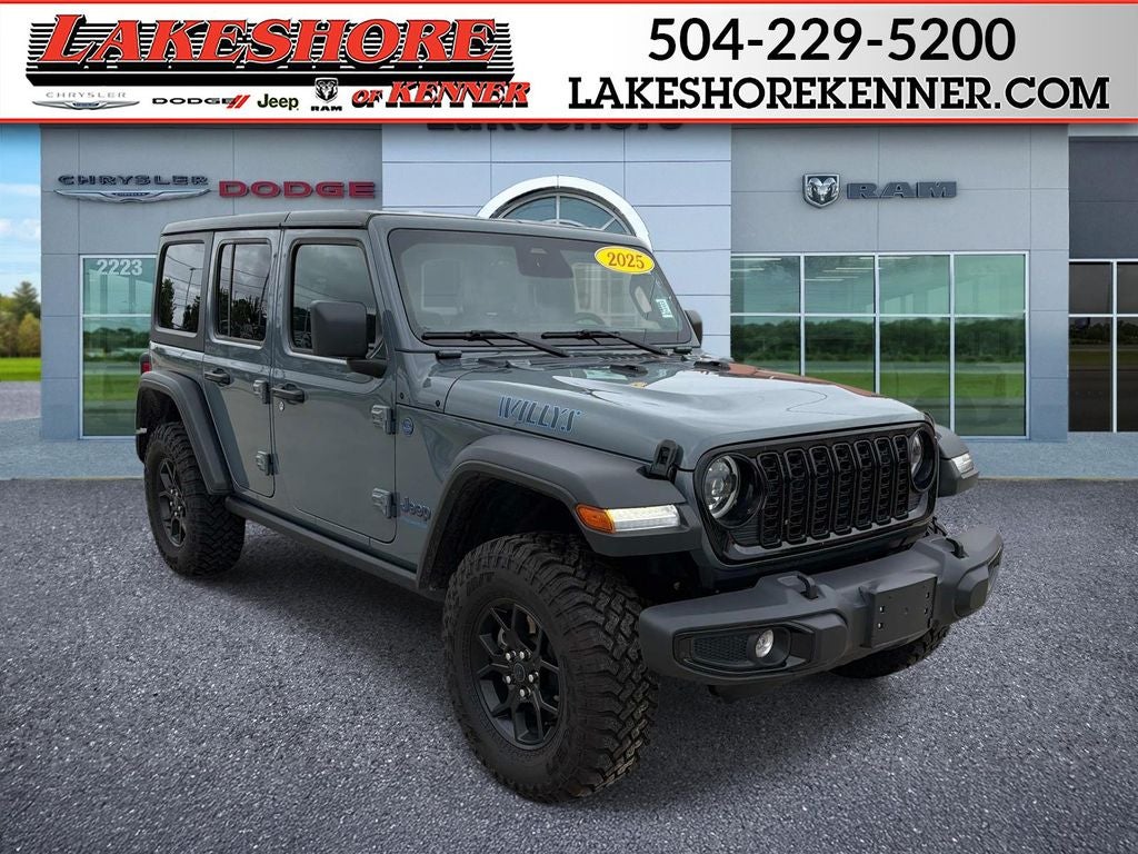 2025 Jeep Wrangler 4xe Willys 4XE's photo