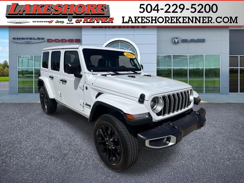 2025 Jeep Wrangler 4xe Sahara 4xe