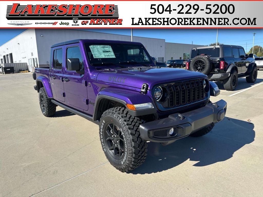 2026 Jeep Gladiator GLADIATOR WILLYS 4X4