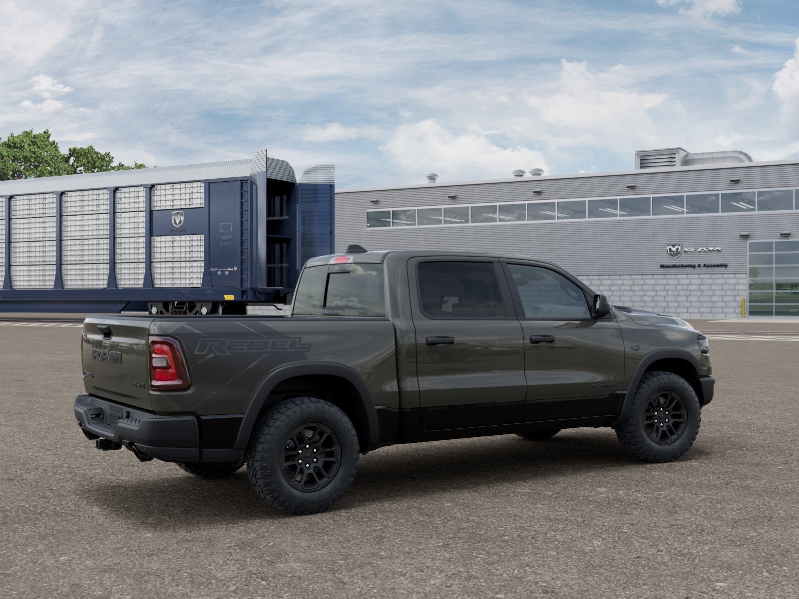 2027 RAM 1500 RAM 1500 REBEL CREW CAB 4X4 5'7' BOX