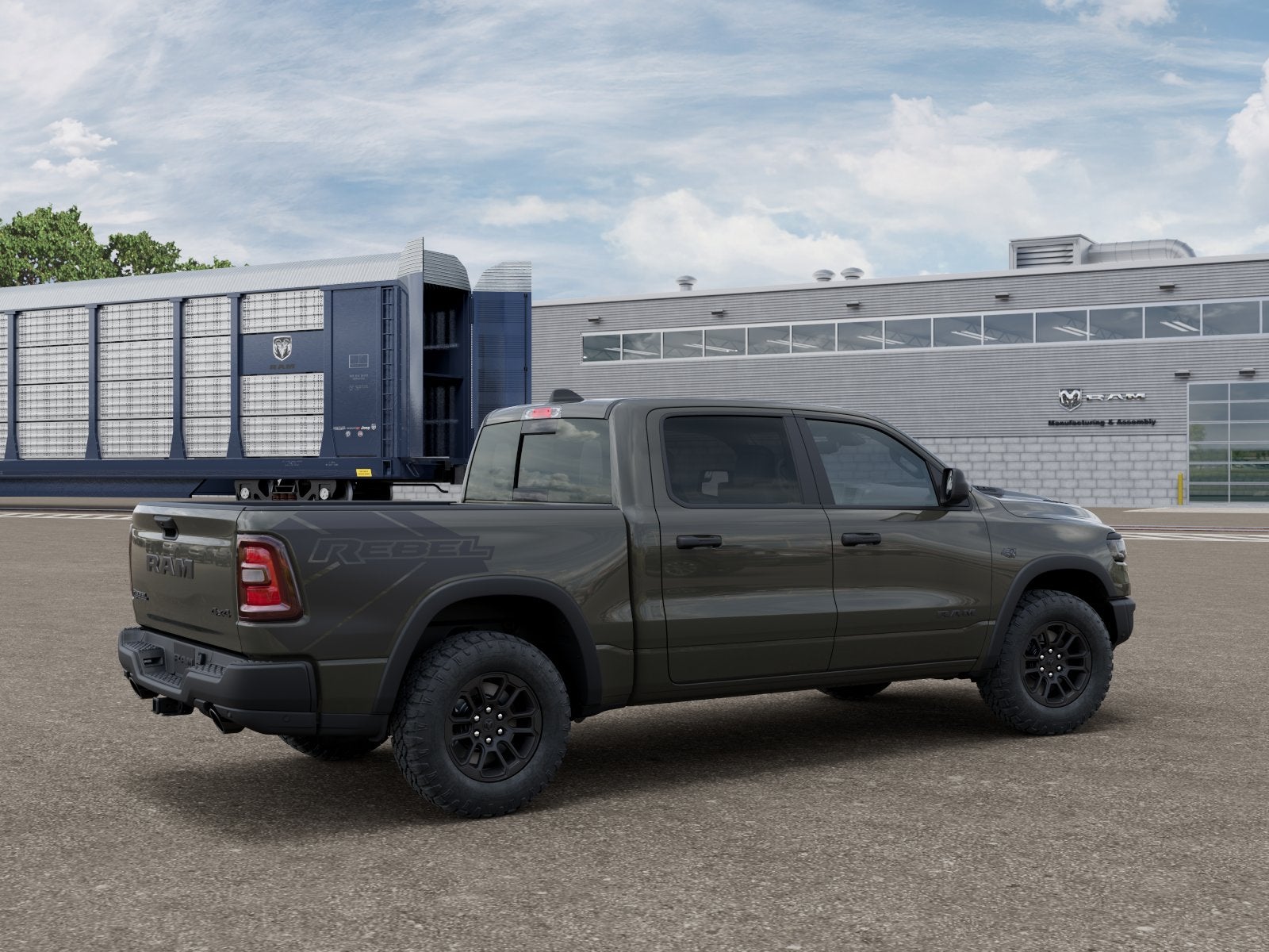 2027 RAM 1500 RAM 1500 REBEL CREW CAB 4X4 5'7' BOX